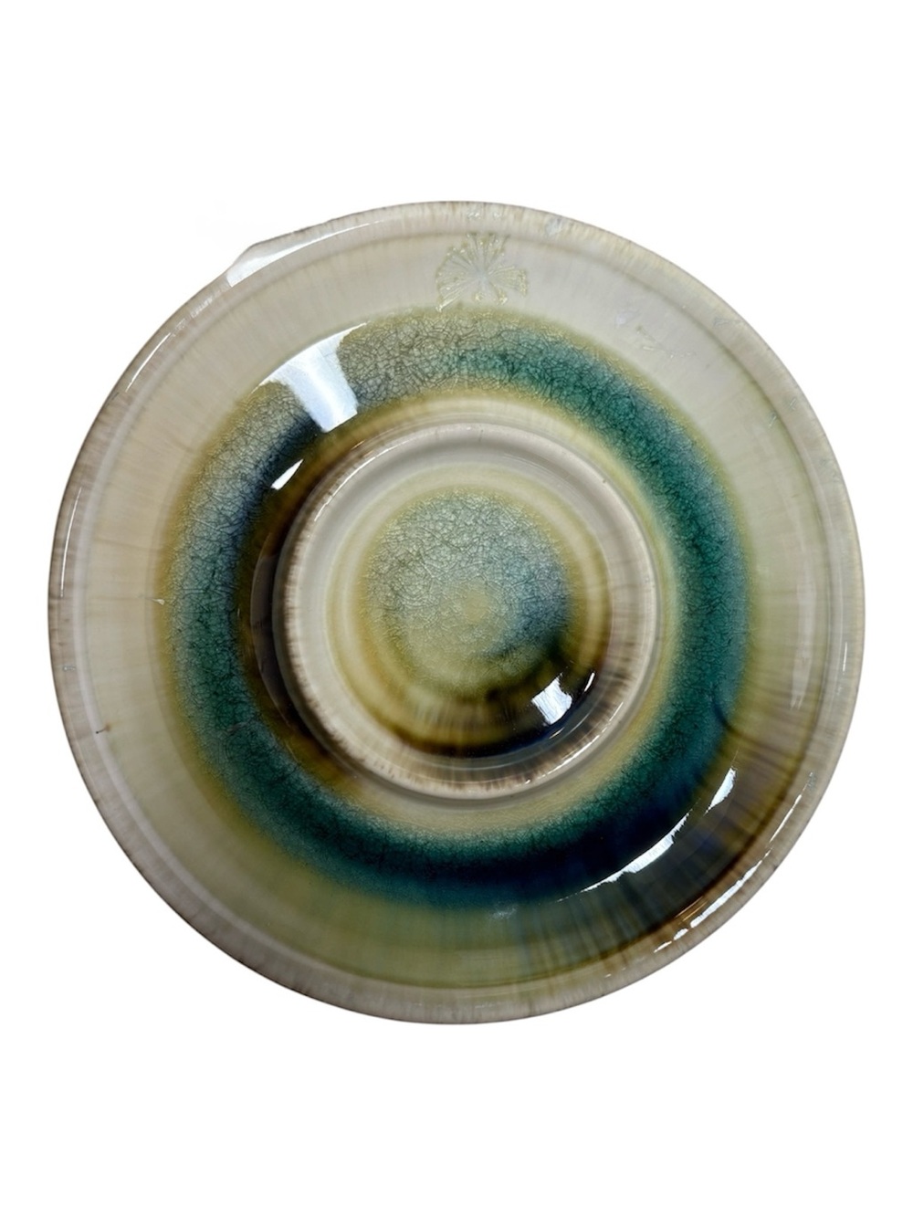 Follette Pottery Bread & Oil Dipping Plate